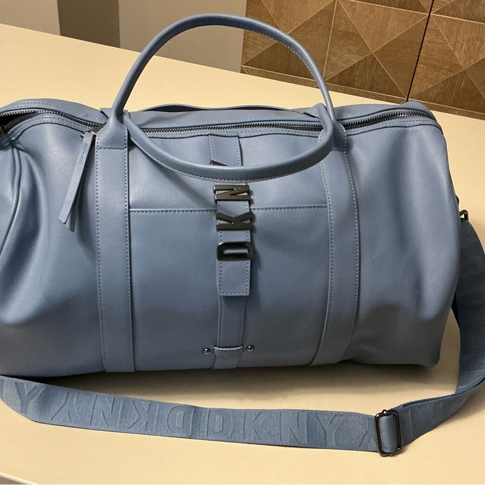 DKNY Sky Blue Travel Bag - duffel